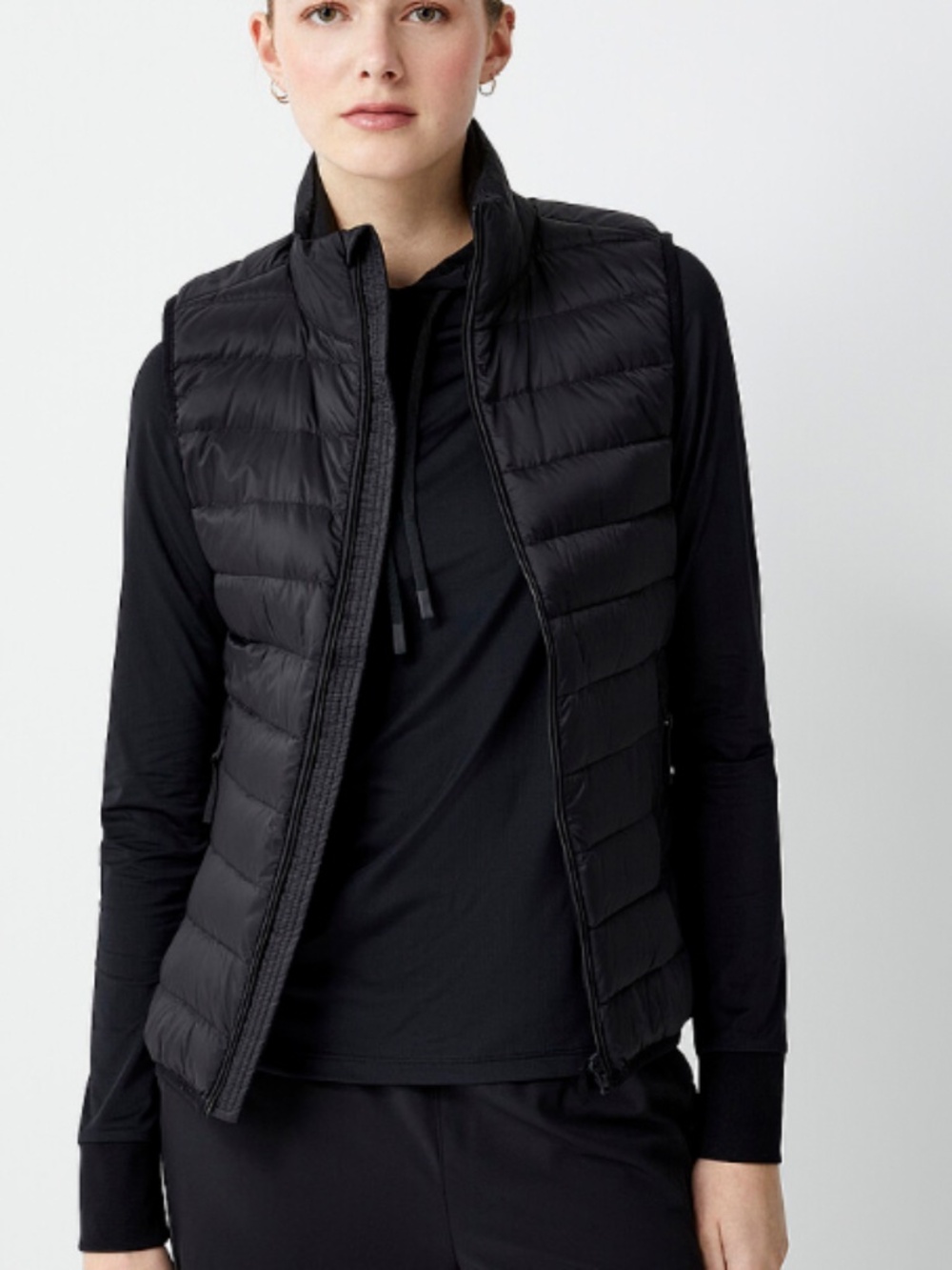 i.FiV5 by Simons Black Packable Down Puffer Vest Waterproof | XS